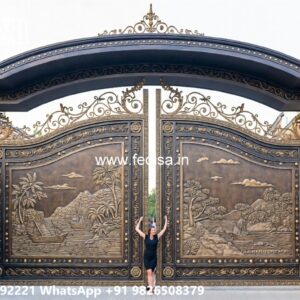 129 Fold Gate Design, Modern Gate Design Steel Main Gate Enterprises | Custom Gates & Fencing