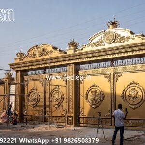 Square Bar Gate Design, Main Gate Pipe Design New Main Gate Enterprises | Custom Gates & Fencing