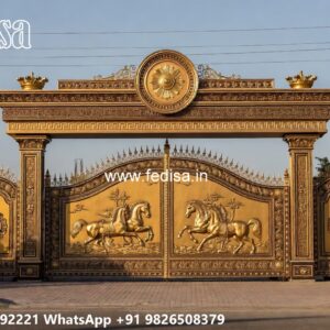 Royal Gate Design, Square Pipe Design Gate Main Gate Enterprises | Custom Gates & Fencing