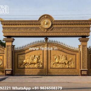 Cnc Cutting Main Gate Design, Main Gate Design With Small Gate Main Gate Enterprises | Custom Gates & Fencing