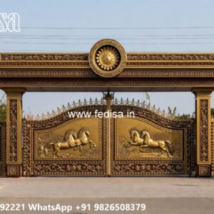 Best Main Gate Design, Metal Front Gate Design Main Gate Enterprises | Custom Gates & Fencing