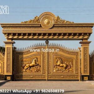 Boundary Wall Grill, Wall Boundary Gate Design Main Gate Enterprises | Custom Gates & Fencing