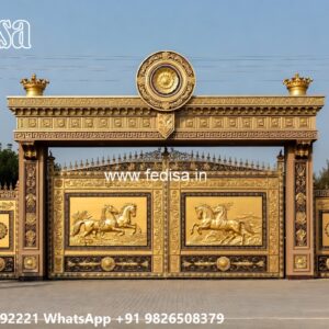Boundary Wall Grill, L Shape Gate Design Main Gate Enterprises | Custom Gates & Fencing