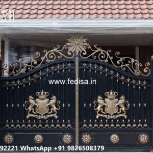 Royal Gate Design, Main Gate Iron Colour Main Gate Enterprises | Custom Gates & Fencing