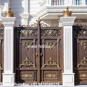 Iron Sheet Gate Design, Iron Gate Design For House Main Gate Enterprises | Custom Gates & Fencing