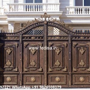 Iron Sheet Gate Design, Lohe Ka Gate Ka Design Main Gate Enterprises | Custom Gates & Fencing