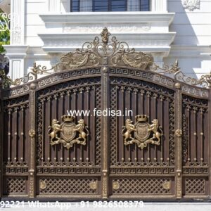 Steel Gate Single Door, Grills Gate Main Gate Enterprises | Custom Gates & Fencing