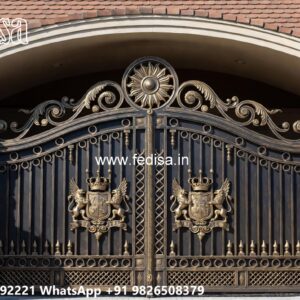 Lohe Ke Gate Ka Colour, Big Gate Design Main Gate Enterprises | Custom Gates & Fencing