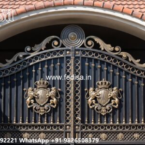 Iron Sheet Gate Design, Ss Main Gate Main Gate Enterprises | Custom Gates & Fencing