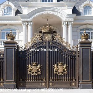 Iron Sheet Gate Design, House Boundary Wall Main Gate Design Main Gate Enterprises | Custom Gates & Fencing