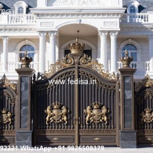 Cast Iron Gate Design, Front Main Gate Design Main Gate Enterprises | Custom Gates & Fencing
