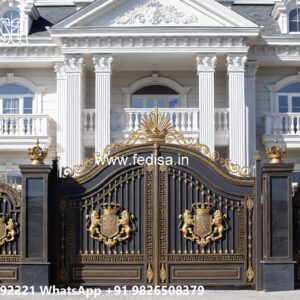 Steel Gate Single Door, Foldable Gate Design Main Gate Enterprises | Custom Gates & Fencing