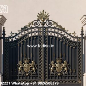 Gate Ke Upar Ka Design, Front Gate Grill Design Main Gate Enterprises | Custom Gates & Fencing