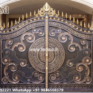 Iron Sheet Gate Design, Gate Design Iron Pipe Main Gate Enterprises | Custom Gates & Fencing