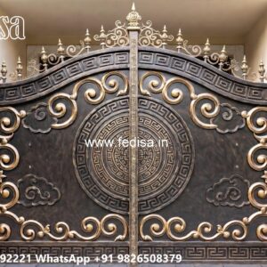 Steel Gate Single Door, Front Gate Design Steel Main Gate Enterprises | Custom Gates & Fencing