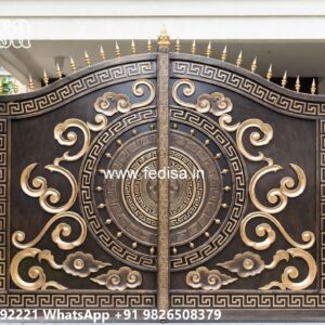 Steel Gate Design Latest, Plain Sheet Gate Design Main Gate Enterprises | Custom Gates & Fencing