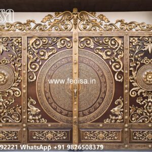 Steel Gate Single Door, Office Gate Design Main Gate Enterprises | Custom Gates & Fencing