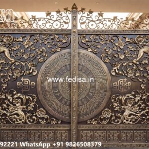 Steel Gate Single Door, Modern Fence Gate Main Gate Enterprises | Custom Gates & Fencing