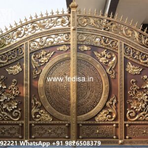 Steel Gate Single Door, Building Main Gate Design Main Gate Enterprises | Custom Gates & Fencing