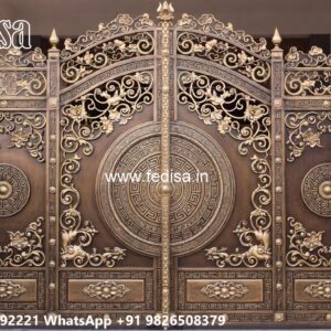 Cast Iron Gate Design, Wood And Metal Gates Design Main Gate Enterprises | Custom Gates & Fencing