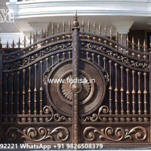 Steel Gate Single Door, Channel Gate Design For Home Main Gate Enterprises | Custom Gates & Fencing