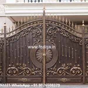 Gate Ke Upar Ka Design, Steel Door Gate Design Main Gate Enterprises | Custom Gates & Fencing