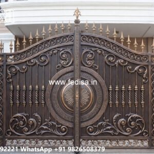 Cast Iron Gate Design, Fancy Steel Gate Design Main Gate Enterprises | Custom Gates & Fencing
