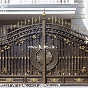 Steel Gate Single Door, Classic Gate Design Main Gate Enterprises | Custom Gates & Fencing