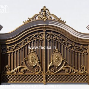 Iron Sheet Gate Design, Steel Fence Gate Design Main Gate Enterprises | Custom Gates & Fencing