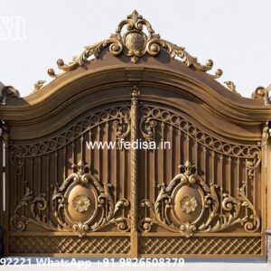 Steel Gate Single Door, Simple Metal Gate Design Main Gate Enterprises | Custom Gates & Fencing