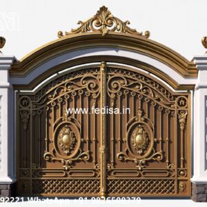 Iron Sheet Gate Design, Folding Main Gate Design Main Gate Enterprises | Custom Gates & Fencing