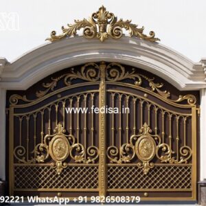 Steel Gate Single Door, Lohe Ke Pipe Gate Main Gate Enterprises | Custom Gates & Fencing