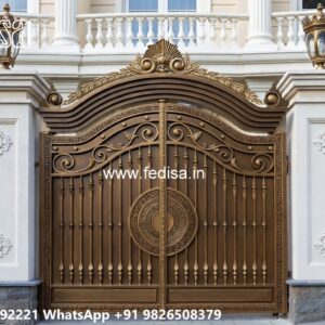 Steel Gate Single Door, Door Grill Gate Price Main Gate Enterprises | Custom Gates & Fencing