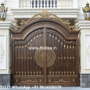 Lohe Ke Gate Ka Colour, Modern Steel Gate Design 2026 Main Gate Enterprises | Custom Gates & Fencing