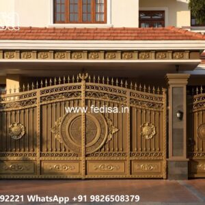 Iron Sheet Gate Design, Kothi Gate Design Main Gate Enterprises | Custom Gates & Fencing