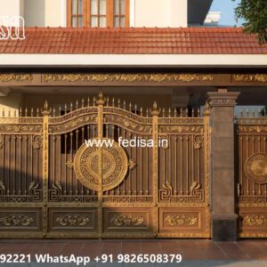 Lohe Ke Gate Ka Colour, Single Palla Gate Design Main Gate Enterprises | Custom Gates & Fencing