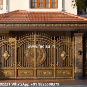 Lohe Ke Gate Ka Colour, 10 Feet Main Gate Design Main Gate Enterprises | Custom Gates & Fencing