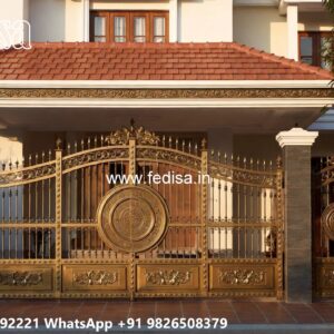 Iron Sheet Gate Design, Steel Plate Gate Design Main Gate Enterprises | Custom Gates & Fencing