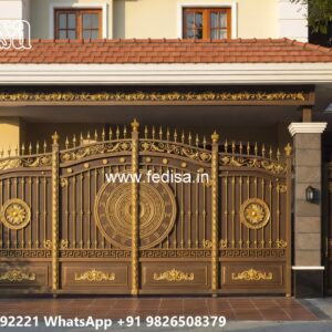 House Entrance Gate Design, New Iron Gate Design Main Gate Enterprises | Custom Gates & Fencing