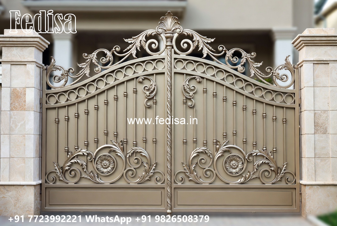 Steel Gate Single Door, Main Gate Steel Door Design Main Gate Enterprises | Custom Gates & Fencing