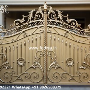 Gate Ke Upar Ka Design, Four Fold Main Gate Design Main Gate Enterprises | Custom Gates & Fencing