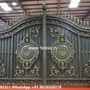 Steel Gate Single Door, Compound Wall Grill Gate Design Main Gate Enterprises | Custom Gates & Fencing