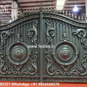 Iron Sheet Gate Design, Steel Ka Main Gate Main Gate Enterprises | Custom Gates & Fencing