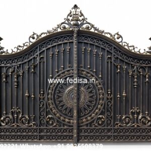 Iron Sheet Gate Design, Boundary Main Gate Main Gate Enterprises | Custom Gates & Fencing