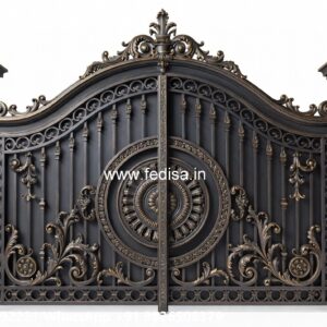 Iron Sheet Gate Design, Grill Design For Boundary Main Gate Enterprises | Custom Gates & Fencing