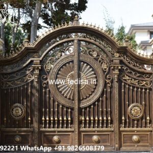 Steel Gate Single Door, Ghar Ke Main Gate Ka Design Main Gate Enterprises | Custom Gates & Fencing