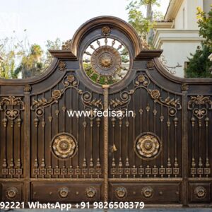 Cast Iron Gate Design, Ss Boundary Gate Main Gate Enterprises | Custom Gates & Fencing