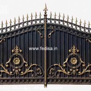 Steel Gate Single Door, Ss Collapsible Gate Main Gate Enterprises | Custom Gates & Fencing