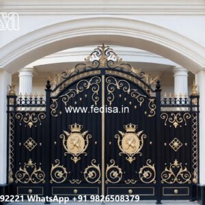 Steel Gate Design Latest, Ss Gate Design Latest Main Gate Lighting In Outdoor
