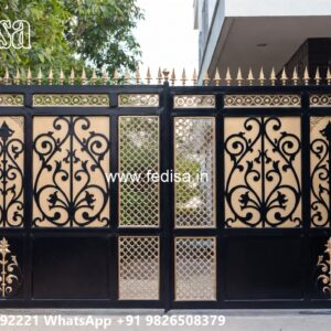 Main Gate Ke Colour, Gate Plate Design Main Gate Lighting In Outdoor